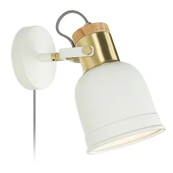 Stilul Loft Fier Regla Tranșee de Perete Comutator de Sârmă Moderne de Perete LED Corpuri de iluminat Home Deco Roti Noptieră Lampa de Perete Iluminat
