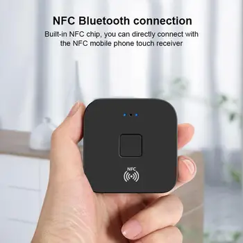 Noi B11 Bluetooth 5.0 Audio Receptor-Transmițător NFC Masina Difuzor Wireless Adapter Muzica HD Primirea de 3,5 mm-2 RCA Pentru Masina