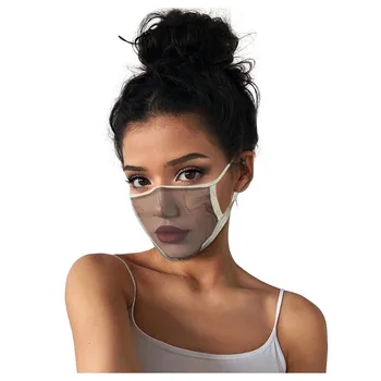 2020 Noua Moda A Ochiurilor De Plasă Respirabil Masca Adult Praf Moale Chic Conceput Gura Masca Lavabile Refolosibile Masca De Fata Cu Ochiuri Mascarillas