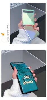 Culori transparente sunt disponibile pentru Samsung Galaxy Z Flip 5G caz de telefon sm-f7070 Z F telefon pack-uri vânt f7000 pliere zf caz