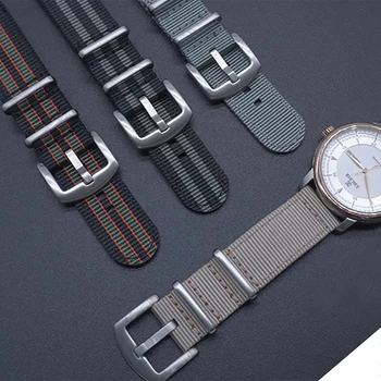 20mm 22mm Nailon Bucla Curele Nato Pentru Samsung Galaxy Onoare Huawei Watch GT 42mm 46mm Smartwatch Curea Benzi de Sport Curea Brățară