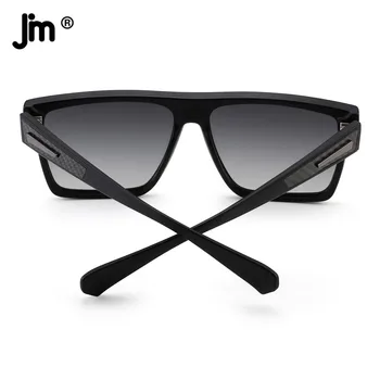 Retro Pătrat Polarizat ochelari de Soare Femei Barbati Design de Brand de Conducere Ochelari de Soare pentru Femei Barbati Negru