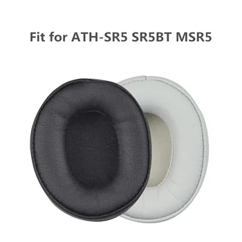 Spuma pentru Urechi Tampoane de Perne pentru Audio-Technica ATH-SR5 SR5BT MSR5 Căști de Proteine de Înaltă Calitate din Piele Pernițe 11.22