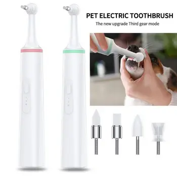 USB de Încărcare de Companie Periuță de dinți de Câine Pisică Livrările de Curățare Companie Electrice Periuță de dinți de Câine Perie Respiratia urat mirositoare Tartru pe Dinti Instrument Curat
