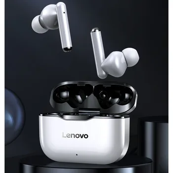 NOU Original Lenovo LP1 TWS Căști fără Fir Bluetooth 5.0 Dual Stereo de Reducere a Zgomotului Bass Control Tactil Timp de Așteptare 300mAH