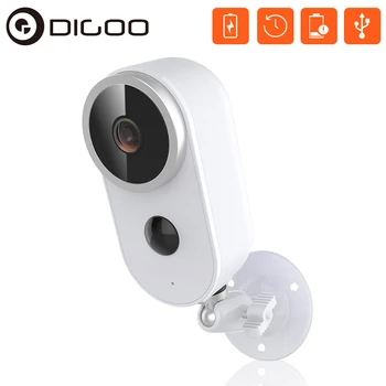 DIGOO DG-A4 1080P Wireless Inteligent WiFi Camera de Securitate Sistem de Supraveghere cu Viziune de Noapte pentru Acasă/Birou/Copil/Monitor pentru animale de Companie
