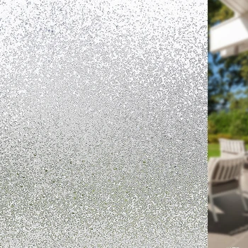 100cm Lungime Static Geam Înghețat Autocolant Protecția vieții private în Relief Acasă Decor de Film de Sticlă Pentru Dormitor, Camera de zi