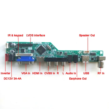 Pentru B156XW02 V2 HW4A 1366*768 laptop ecran LCD de 40-pin LVDS 15.6