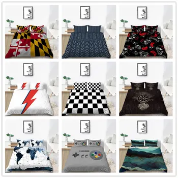Home Textile set de lenjerie de Pat Single Dublu King Size, lenjerie de Pat Acoperi Costum pentru copii băieți pentru Textile de Casa de Cuverturi de pat 2019 nou design