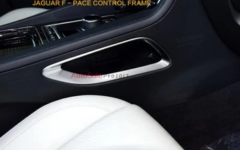 Pentru Jaguar F-Pace f ritm X761 2016 2017 Mat ABS Cromat Partea de Cutie de Viteze Panoul de Decorare Cadru Trim 2 buc