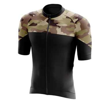 Paria Desert camuflaj MTB de echitatie îmbrăcăminte 2019 Vara ciclism jersey cu mânecă scurtă pentru bărbați Negru RBX biciclete rutier cămașă de Înaltă calitate