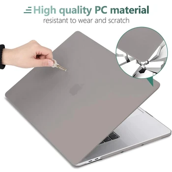 2020 Laptop Nou Caz Pentru Apple MacBook Air Pro 13 Retina 11 12 15 16 Mac Book Cover Touch Bar ID A1932 A2179 A2159 A1466 A1369