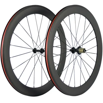 700C Carbon Roți Personalizate logo-ul 38mm 50 mm 60 mm 88 mm Carbon Roți de Bicicletă Decisiv Biciclete Rutier Roți din Carbon