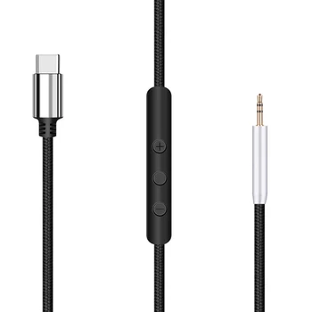 USB de Tip C 2.5 mm OFC Înlocuire Cablu Audio Stereo Cablu de Sârmă pentru AKG Y500 N60NC N700NC M2 N60 Y50BT N90Q Căști