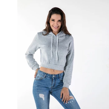 Moda pentru femei Hanorac cu glugă Jumper Sweatershirt Scurt top Coat Sport Femei Pulover cu Glugă Topuri Femei Toamna Iarna Haine