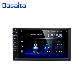 Dasaita Android 10.0 Mașină de Dublu Din Masina Radio 4*50W Universal pentru Nissan Qashqai, X-Trail Patrulare Tiida-Versa Livina Navara NP300