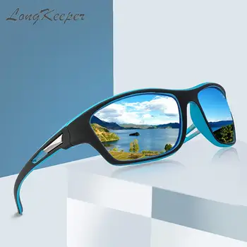 LongKeeper Clasic Polarizat ochelari de Soare Barbati de Conducere Nuante de Sport în aer liber de Lux de Brand Designer de Femei Oculos De Sol UV400