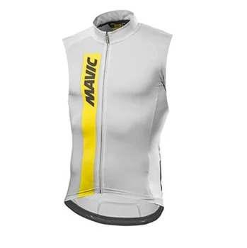 2018 MAVIC Echipa de Bărbați Ciclism Purta Vara de Echitatie fără Mâneci tricou Tricou Respirabil cu Bicicleta în aer liber tricoul uscare Rapida