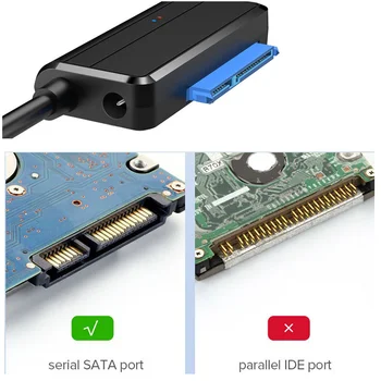 USB 3.0 La Sata 3 2 1 HDD SSD Hard Disk Adaptor Convertor Cablu SataIII La USB 3.0, 2.5