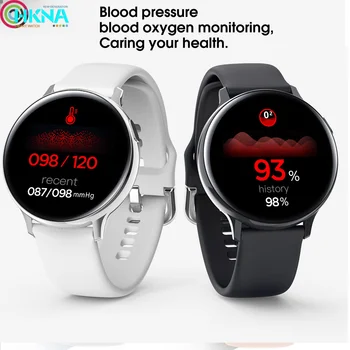 HKNA ECG Inteligent Ceas Sport Barbati Femei Heart Rate Monitor de Presiune sanguina Fitness Tracker Ecran Tactil Complet de Înot Ceas Inteligent