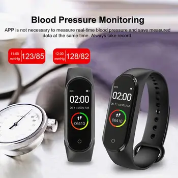 Fitness Brățară Sport Brățară Ceas Unisex M4 Impermeabil Inteligent Heart Rate Monitor Watch inteligent Moda Bratarile Fitnes
