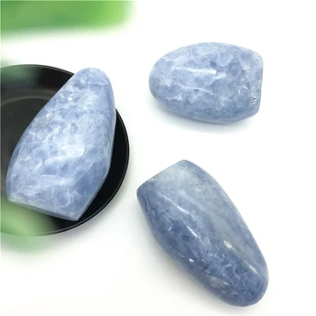 1 buc Albastru Natural Celestite Cristal de Cuarț Libertatea Pietre de Vindecare a Afișa Minerale-Specimen de Decor Naturale, Cristale de Cuarț