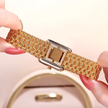 2020 Brand De Lux Piața Doamnelor Ceas De Moda Pentru Femei Ceasuri De Diamant Impermeabil Cuarț Ceas De Aur De Cristal Ceas De Mână De Sex Feminin
