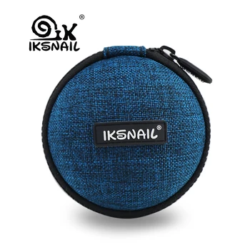 IKSNAIL Cască Caz Greu pentru Căști Geanta Pentru Airpods/Earpods/SD Card/Cablu USB/Bluetooth fără Fir Încărcător Căști Accessorries