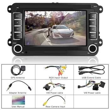 Camecho Android 8.1 Multimedia Auto playe 2 Din Navigare GPS Pentru VW/ Altea/Toledo/Leon/Skoda/Fabia/Octavia/Praktic/Yeti/Superb