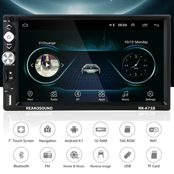 Camecho 2din Android 8.1 Auto Multimedia Player Auto Universal Radio 7