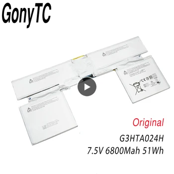 GONYTC Original G3HTA024H Laptop Baterie Pentru Tableta Microsoft Surface BOOK 1 de Bază Tastatură Baterie G3HTA023H G3HTA048H
