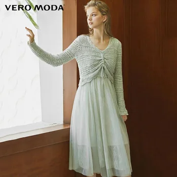 Vero Moda Femei draw string dantela Două Bucăți lungi de Un pendul rochie | 319446520