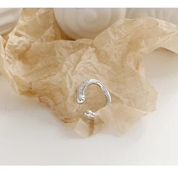 Kinel 1buc Clip Cercei Moda coreeană 925 Sterling Silver Clip pe Cercei Fara Piercing Cadou de Nunta Bijuterii Fine