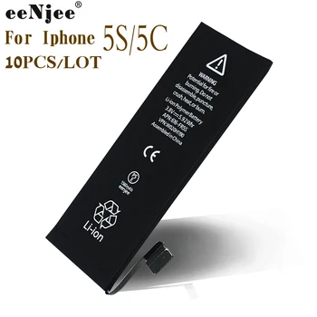 EENJEE Original IC Bateria Telefonului Mobil 10BUC Pentru Iphone 5S 5C Reîncărcabile Baterii de Telefon Mobil de Înlocuire