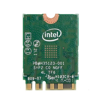 Dual Band 2,4/5Ghz 433Mbps Wireless-AC Intel 3165 unitati solid state 802.11 ac WiFi 3165NGW M. 2 placa WLAN + Bluetooth 4.0 Retea Mini Adaptor