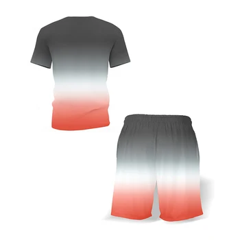 De vară pentru Bărbați Seturi 2021 Mozaic de Imprimare tricou + pantaloni Scurți Costum Set Nou Casual Treninguri 2 Seturi de Piese de Streetwear Camisa Masculina