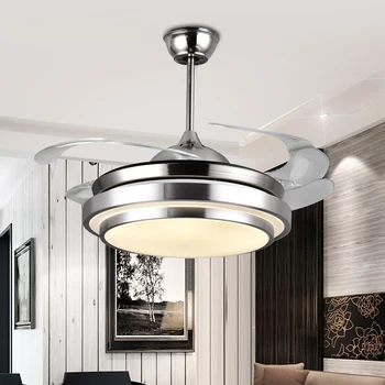 Modern, Simplu, Ventilatoare de Tavan Lumini Frunze Acrilice Led Ventilatoare de Tavan 110v/220v 36/42 Inch pentru Fabrica de Birou Living