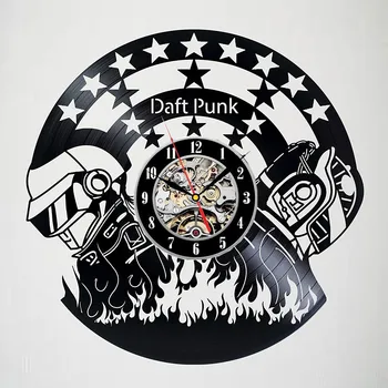 Daft Punk - disc de Vinil Ceas de Perete - Interesant cameră de oaspeți decor