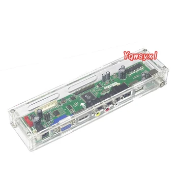Pentru V29 V56 V53 V59 SKR 8503 semnal Analogic de pe placa de control cu LED-uri/LCD driver de placa Acril transparent caz de protecție cutie