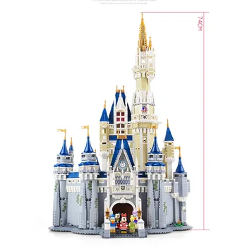 ÎN STOC Disney Princess Castle Constructii-Blocuri de Cărămizi 71040 Compatibil Blocuri de Cărămizi Jucarii pentru Copii Cadouri