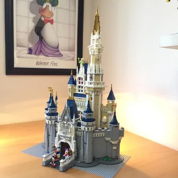 ÎN STOC Disney Princess Castle Constructii-Blocuri de Cărămizi 71040 Compatibil Blocuri de Cărămizi Jucarii pentru Copii Cadouri