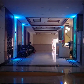 Cubic de culoare interioară LED lampă de perete din aluminiu lampă de perete modernă decorațiuni interioare de iluminat 3W/6W 85-265V baie KTV coridor