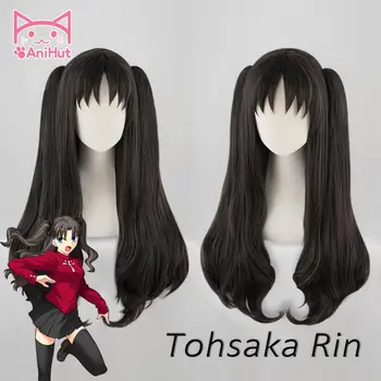 【AniHut】Rin Tohsaka Peruca Soarta mare Pentru Peruca Cosplay FGO Cosplay Rin Tohsaka Părul Lung și Drept