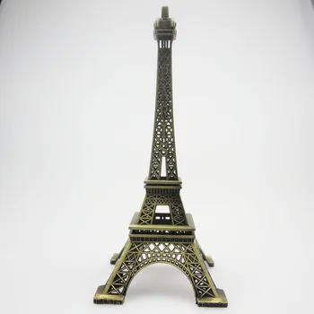 Aliaj De Zinc Paris Turnul Eiffel Model De Placare Cu Metal Turnul Celebra Clădire Meserii Model De Decorare Pentru Copii Jucarii Educative Pentru Adulți