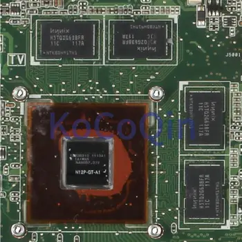 KoCoQin placa de baza Pentru Laptop ASUS N53SV Mainboard REV.2.HM65 N12P-GT-A1 2 sloturi DDR3