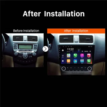Seicane Radio Auto 10.1 inch Android 10.0 Stereo Pentru anul 2003 2004-2006 2007 Honda Accord 7 2Din GPS Capul Unitate Multimedia Player