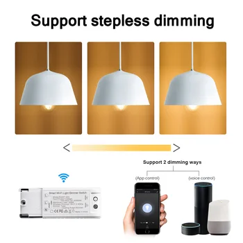 Control vocal Wifi DIY intrerupator Wireless Remote Control Module Smart Home Automation Comutatoare pentru Lumini Funcționează Cu Alexa