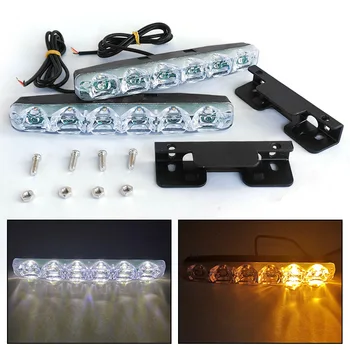 Auto LED-uri Lumina de Zi Lumina Super DRL Direcție Apă-dovada Daytime Running Light Led pentru Auto Accesorii Auto