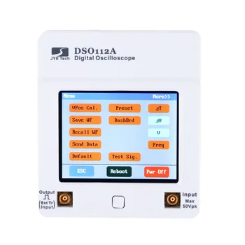 DSO 112A TFT Mini Osciloscop Digital Touch Screen Portabil USB Osciloscop Interfață 2MHz 5Msps
