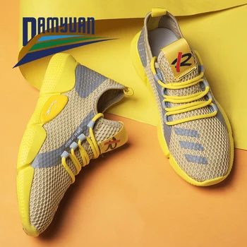 Damyuan 2020 Respirabil Barbati Casual Pantofi ochiurilor de Plasă Respirabil Om Pantofi Casual Moda Mocasini Ușor Barbati Adidasi de Vânzare Fierbinte